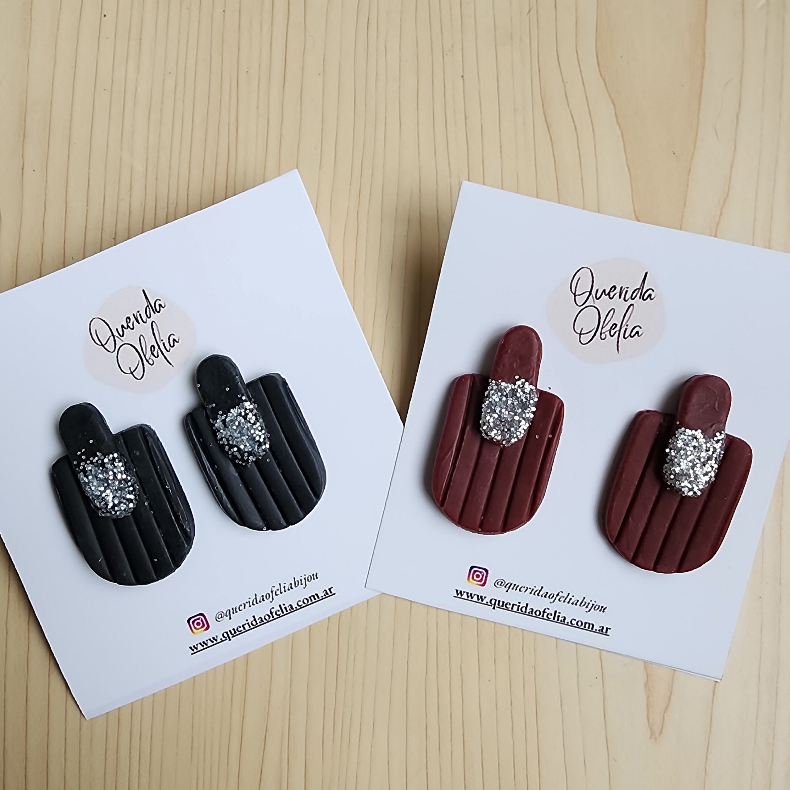 Aros Artesanales de Acero Quirúrgico con Brillo Plateado c