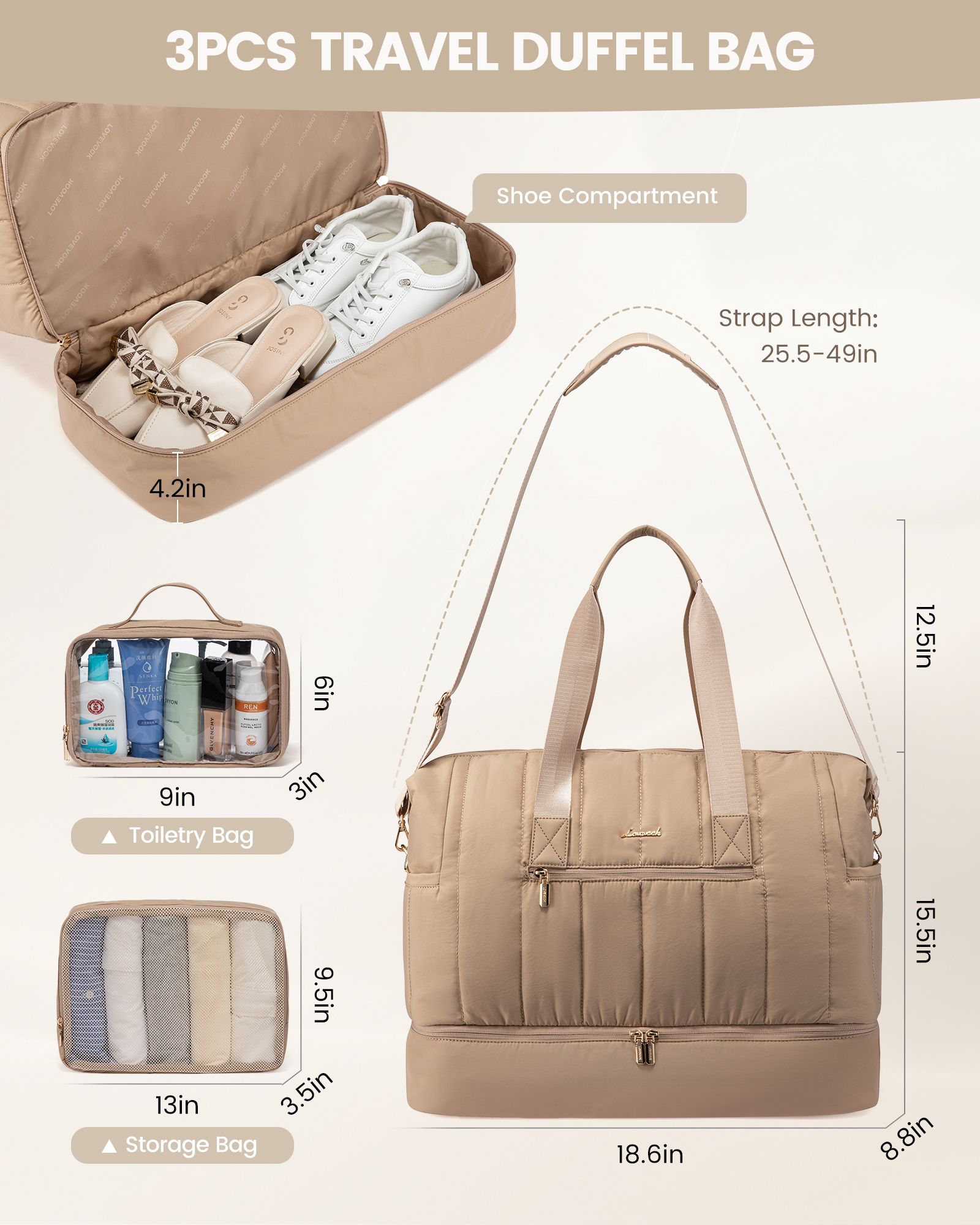 Bolso Multiusos Mujer Plegable | Gran Capacidad y Estilo Bolso Multiusos Mujer Plegable | Gran Capacidad y Estilo - Image 3