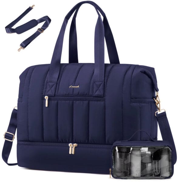 Bolso ViajeGym Plegable de Poliester navy