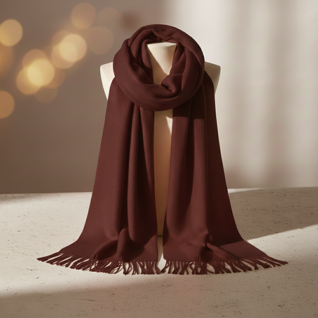 Bufanda pashmina para mujer elegante | Suave, ligera y abrigada Bufanda pashmina para mujer elegante | Suave, ligera y abrigada