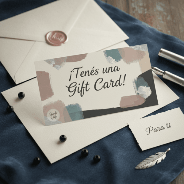 Gift Card Mujer Digital para Accesorios de Moda