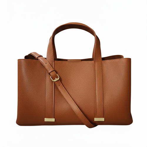 Cartera PU Mujer con Correa Larga y 3 Divisiones Cartera PU mujer armada con 3 divisiones y herrajes dorados