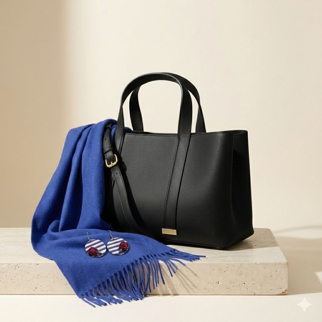 Combo cartera y pashmina mujer — elegancia diaria Combo cartera y pashmina mujer — elegancia diaria